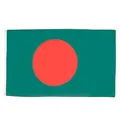 Produktbild: AZ FLAG - Flagge Bangladesch - 90x60 cm - Bangladeschfahne Fahne 100% Polyester mit Messing-Ösen - 50g