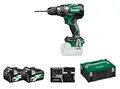 Produktbild: HIKOKI Akku Bohrschrauber, DS18DCWRZ, (18V, (5,0 Ah) Leerlaufdrehzahl 0-2000 min-1, Max. Festdrehmoment 140 Nm, Brushless, (Basic) im HSC II