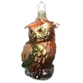 Produktbild: INGE-GLAS® Weihnachts-Hänger Eule ca10,5 cm