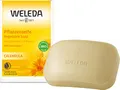 Produktbild: WELEDA Bio Calendula Pflanzenseife, vegane Naturkosmetik Handseife mit ätherischen Ölen reinigt und pflegt die Haut besonders sanft, erzeugt einen cremigen Schaum (1 x 100 g)