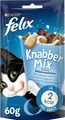 Produktbild: Felix KnabberMix Milchmäulchen Katzensnack Knusper Leckerli laktosearm 8x60g