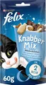 Produktbild: FELIX KnabberMix Milchmäulchen Katzensnack Knusper-Leckerlie Laktosearm (8x 60g)