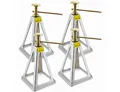 Produktbild: Bituxx Unterstellbock 4er Set Alu Stützböcke 900kg, 900 kg max. Belastbarkeit, (Set, 4-St., MS-17511)