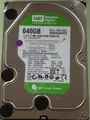 Produktbild: Western Digital WD6400AACS-00G8B1 DCM: HHRNNT2MHN | 16 NOV 2008 | 640GB