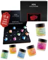 Produktbild: Hallingers Genuss Manufaktur Badesalze Adventskalender - 24x Badezusatz mit Totes Meer Badesalz edle Geschenkbox, Badekristalle Fußbad & Spa 