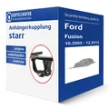 Produktbild: Auto Hak Anhängerkupplung starr für FORD Fusion Typ JU AHK NEU