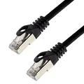 Produktbild: Netzwerkkabel S/FTP PIMF Cat. 7 20 Meter schwarz Patchkabel Gigabit Ethernet LAN DSL CAT7 Kabel
