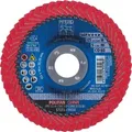 Produktbild: Lamellenschleifteller Pferd Ø 125 x 22,23, Scheibenstärke 8 mm, K60 für Stahl/Edelstahl
