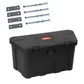 Produktbild: DEMA Anhänger Deichselbox Anhängerbox Staukiste DSB45 universal schwarz 150 kg 45 l 68x31x34 cm mit Zahlenschloss