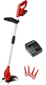 Produktbild: Einhell Akku-Rasentrimmer GC-CT 18/24 Li, 24 cm Arbeitsbreite Messer, inklusive Akku