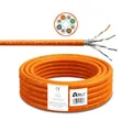Produktbild: ARLI CAT 7 Verlegekabel 25m Netzwerkkabel CAT.7 LAN Halogenfrei Installationskabel SFTP S/FTP CAT7 PIMF Kabel Netzwerk Verkabelung Datenkabel AWG23/1 geschirmt Gigabit Kupfer Ethernet Klasse F 25 m