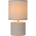 Produktbild: Greasby - Tischlampe - ø 14 cm - 1xE14 - Beige - Lucide
