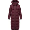 Produktbild: Marikoo Damen Winterjacke Nadeshikoo – lang, warm & mit Kapuze