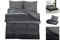 Produktbild: Bettwäsche-Set Dunkelgrau 220x240 Cm Baumwolle
