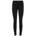 Produktbild: Vero Moda Skinny-fit-Jeans VMLux (1-tlg) Patches schwarz XXS