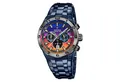 Produktbild: Festina Quarzuhr F20709/1, Chronograph Stahl mehrfarbig