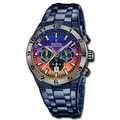Produktbild: Festina Herrenuhr Chrono Bike Armbanduhr Edelstahl blau UF20709/1