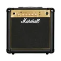 Produktbild: Marshall MG15G Gitarren-Combo-Verstärker, Übungsverstärker, geeignet für E-Gitarre – Schwarz und Gold