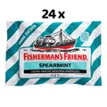 Produktbild: Fisherman`s Friend Menthol-Pastillen Spearmint, 24x 25g vegan