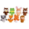 Produktbild: Goki 50962 - Fingerpuppenset Waldtiere, 8er Set