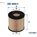 Produktbild: ÖLFILTER OE 685/1 FÜR LEXUS TOYOTA COROLLA/QUEST/ALTIS HIGHLANDER/KLUGER/SUV NX