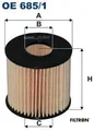 Produktbild: FILTRON OE685/1 Ölfilter Motorölfilter für Toyota für Lotus für Lexus