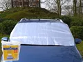 Produktbild: XXL Scheibenabdeckung Aluminiumbeschichtet, Hitze-& Kälteschutz, 1500/2100x970mm