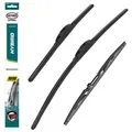 Produktbild: HEYNER® Scheibenwischer Set mit Heckscheibenwischer passend für HYUNDAI i40 (03.2012 - 05.2019) HYBRID