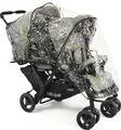 Produktbild: Chic 4 Baby DUO Geschwisterwagen - Melange Grau es Ist UNBENUTZT In  Verpackung.