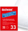 Produktbild: Sparpack - 10 Staubsaugerbeutel passend für Weltstar - 1410 Mini Turbo Staubsauger - dustwave® Markenstaubbeutel / Germany + inkl. Micro-Filter