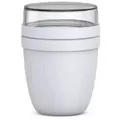 Produktbild: Mepal | Lunchpot mini Ellipse Limited Edition | Cool Grey | praktischer Müslibecher & Joghurtbecher | to go Becher | geeignet für Tiefkühler, Mikro