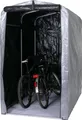 Produktbild: Fahrradgarage HWC-N61, Foliengarage Aufbewahrungsgarage Garagenzelt, Alu UV-Schutz wasserfest, 201x121x201cm silber