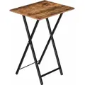 Produktbild: Hoobro - Beistelltisch, Klappbar Tablett Tisch, Sofatisch, Tv Tray Im Industriestil, Einfach Montierbar Ebf15bz01