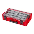Produktbild: Qbrick System ONE Organizer 2XL 2.0 MFI RED ULTRA HD stapelbar 582 x 387 x 131 mm 13,5 l IP66 mit Schaumstoffeinlage