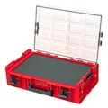 Produktbild: QBRICK SYSTEM Werkzeugkoffer Werkzeugkasten Leer Werkzeugkiste ONE Organizer 2XL 2.0 MFI RED Ultra HD Rot 600 x 400 x 185 mm