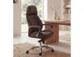 Produktbild: FINEBUY Chefsessel Bürostuhl Echtleder Ergonomisch XXL Drehstuhl 120 kg Stuhl (Echtleder Braun, Schreibtischstuhl bis 120 kg), Bürostuhl höhenverstellbar, Drehstuhl Wippfunktion