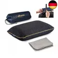 Produktbild: alkamto Reisekissen – Campingkissen – Ergonomisches Memory-Schaum-Kissen mit Tem