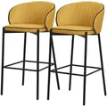 Produktbild: Ml-Design Barhocker, Gelb, Textil, 50x101x54 cm, Esszimmer, Barmöbel, Barhocker