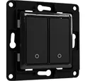 Produktbild: Shelly Wandtaster 2-fach WS2 black Wandtaster