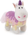 Produktbild: NICI Kuscheltier Einhorn Sweety Rainbow 13cm - Weiss - Weiches Plüschtier – niedliches Stofftier zum Kuscheln & Spielen – tolle Geschenkidee für Kinder & Erwachsene - 61904