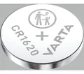 Produktbild: VARTA CR1620 3-V-Lithium-Batterie Knopfzelle, 1 Stück