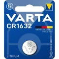 Produktbild: CR1632 Lithium Batterie Knopfzelle 3Volt 3V VARTA Blister