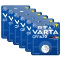 Produktbild: 6x 1er Blister Varta CR 1620 DL1620 3V Lithium Batterie Knopfzelle 70mAh
