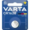 Produktbild: CR1620 Knopfzelle 3V 70mAh Lithium Elektronik Batterie Ø16x2mm 1er Blister