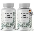 Produktbild: DAO Enzym Kapseln - Vegane Diaminoxidase aus Erbsensprossen - 300.000 HDU – 2x Dosen (240x DAO Kapseln)