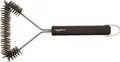 Produktbild: Basics Grillbürste dreieckig Edelstahl Schwarz 30,5 cm für Grillreinigung