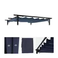 Produktbild: Ersatzbezug 320x250cm für Dach Pergola Pavillon MCW-C42 3x3m ~ blau