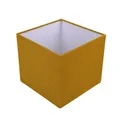 Produktbild: Dirk Davids Leuchten GmbH Lampenschirm Lampenschirm für Tischleuchte Vierkant Arizona Senf 20-20-18cm, Exklusives Design