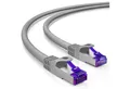 Produktbild: deleyCON deleyCON 20m RJ45 Patchkabel SFTP PiMF Netzwerkkabel mit CAT7 LAN-Kabel