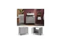 Produktbild: Vicco Waschtischunterschrank Eliza 70 x 63 cm, Grau, Badschrank, 2 Türen